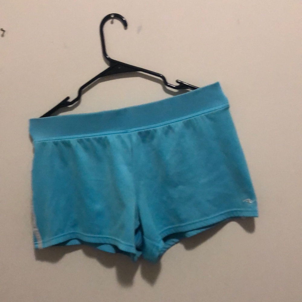 Light blue active shorts